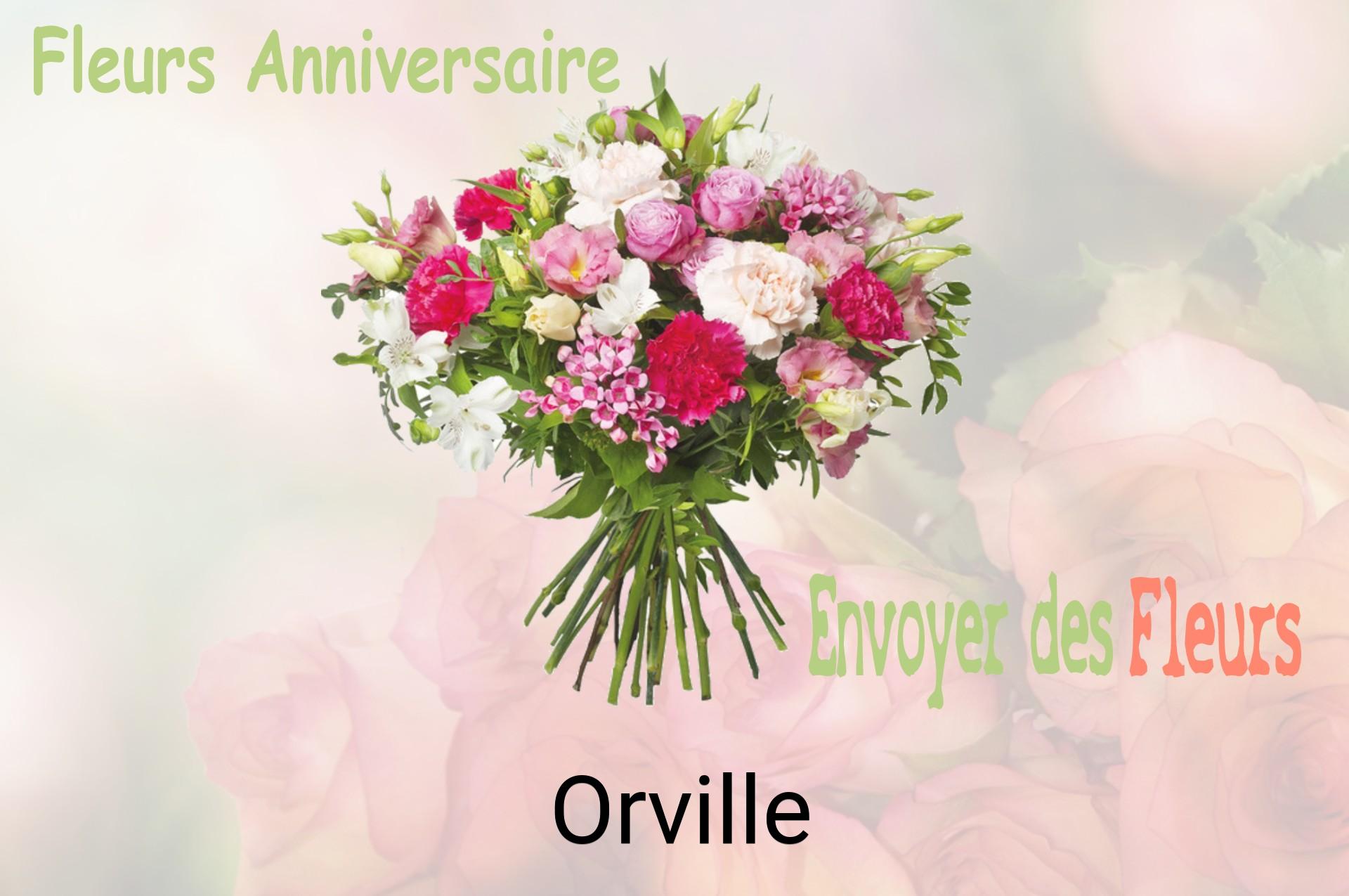 Bouquet de fleurs d’anniversaire livré à Orville